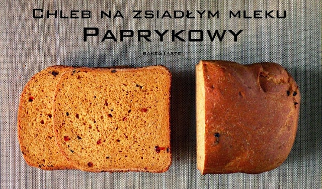 paprykowy chleb żytni na zsiadłym mleku